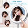 8" Wall Mounted Makeup Mirror 10x Wall Makeup Vanity Mirror Double Sided,Shaving Makeup view 3