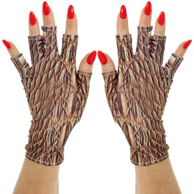 ManiGlovz - The ORIGINAL UPF 50+ UV Light Protective Nail Gloves | Gel Manicure and Anti UV Fingerless Gloves for Women | Can be Used as Sun Protection Gloves for Driving | Wildside