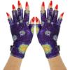 ManiGlovz - The ORIGINAL UPF 50+ UV Light Protective Nail Gloves | Gel Manicure and Anti UV/LED Fingerless Gloves for Women | Can be Used as Sun Protection Gloves or for Driving | Starry Knight view 1