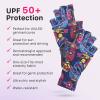 ManiGlovz - The ORIGINAL UPF 50+ UV Light Protective Nail Gloves | Gel Manicure and Anti UV Fingerless Gloves for Women | Can be Used as Sun Protection Gloves for Driving | Safari view 3