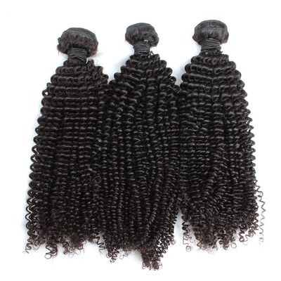 Greatremy Grade 12A Kinky Curl Brazilian Human Hair Extension 3 Bundles 100% 8a Unprocessed Virgin Hair 20"20"20"Natural Color