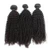 Greatremy Grade 12A Kinky Curl Brazilian Human Hair Extension 3 Bundles 100% 8a Unprocessed Virgin Hair 20"20"20"Natural Color view 1