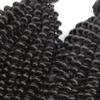 Greatremy Grade 12A Kinky Curl Brazilian Human Hair Extension 3 Bundles 100% 8a Unprocessed Virgin Hair 20"20"20"Natural Color view 4