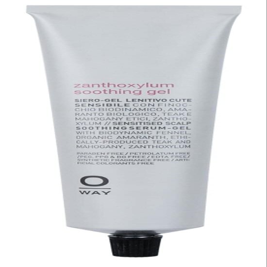 0way Zanthoxylum Soothing Gel, Sensitized Hair Scalp Soothing Serum-Gel, Made in Italy, Biodynamic Ingredients (5 oz)