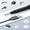 Professional 20000 RPM USB Nail Drill Efile Kit for Acrylic Nails - Manicure & Pedicure Polishing with 6 PCS Nail Drill Bits, Sanding Bands and Brush, Black view 2