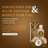 HERBOGANIC Coconut Hair Oil | Non-Sticky Hair Oil | For Deep Nourishment & Healthy Hair | Natural Hair Oil | 5 oz view 2