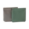 2023 Lambskin Pocket Cosmetic Bag Makeup Pouch for Women Mini Makeup Bag Travel Storage Small Makeup Bag-Waterproof Portable Squeeze Top No Zipper Self-closing for Cosmetics Headphones Jewelry view 1