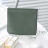 2023 Lambskin Pocket Cosmetic Bag Makeup Pouch for Women Mini Makeup Bag Travel Storage Small Makeup Bag-Waterproof Portable Squeeze Top No Zipper Self-closing for Cosmetics Headphones Jewelry view 2