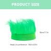 ABOOFAN 4Pcs Green Hairy Costume Headband Troll Hair Headband St Patricks Day Accessories view 2