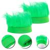 ABOOFAN 4Pcs Green Hairy Costume Headband Troll Hair Headband St Patricks Day Accessories view 3