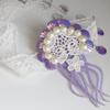 LALAFINA Unique Jellyfish Design Headband Women's Bridal Headdress Simulated Pearl view 4