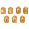 7pcs Nail Decoration Stickers with NFC Lighting, Self Adhesive Intelligent Stickers for Nails Art Design, Wholesale Business view 1