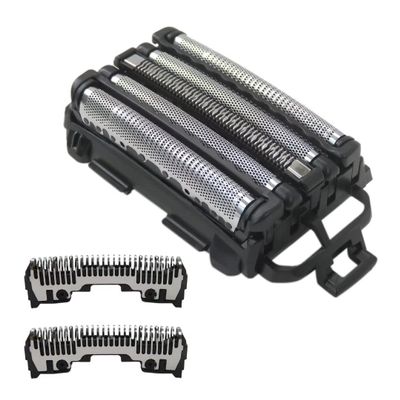 Gxcdizx Replacement Outer Foil and Inner Blade for Panasonic WES9032P, for ARC5 5-Blade Shavers