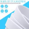 Mepase 90 Pairs Pedi Slippers Disposable Flip Flops Bulk Foam Spa Pedicure Slippers Sandals for Guests Women Men Foot Nail Salon Party Supplies Shower Hotel Favors(White) view 3