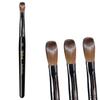 Yasterd Acrylic Nail Brush 100% Kolinsky Acrylic Brushes for Nails Size 20 Oval Crimped Shaped Nail Brushes for Acrylic Application Black Wood Handle Professional Nail Art Powder Brush Manicure Tool view 1