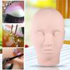 Makeup Mannequin Head, 1PC Upgraded Make Up Eyelash Eye Lashes Extensions Practice Mannequin Training Head Model Cosmetology Doll Face Head view 2