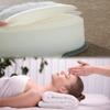 Massage Table Mattress Cover with Elastic Bands Quilted Spa Massage Table Mattress Beauty Bed Sheet Pad with Hole Foam Mattress Topper for Lash Bed Cushion Trapezoid,Grey 3cm,70x185cm view 4