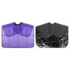 FOMIYES Hair Cutting Salon Cape Set Shampoo Capes Waterproof Black Purple for Professionals view 1
