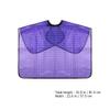 FOMIYES Hair Cutting Salon Cape Set Shampoo Capes Waterproof Black Purple for Professionals view 4
