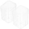 Cabilock Plastic Makeup Brush Organizers Makeup Brush Holders Storage Compartment for Vanity view 1
