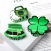 4PK Hair Claw Clips for St. Patrick's Day Hair Accessories for Girls Women Green Claw Clips Irish Day Kids Cute Hair Clips (Color D) view 2