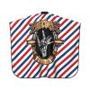 Custom Barbershop Haircut Shaves Barber Cape for Men Women, Personalized Text Logo Salon Haircut Cape, Customized Hair Cutting Cape Hairdressing Apron for Home Salon Barbershop view 2