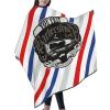 Custom Barbershop Haircut Shaves Barber Cape for Men Women, Personalized Text Logo Salon Haircut Cape, Customized Hair Cutting Cape Hairdressing Apron for Home Salon Barbershop view 3
