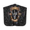 Custom Barbershop Skull Hand Haircut Shaves Barber Cape for Men Women, Personalized Text Logo Salon Haircut Cape, Customized Hair Cutting Cape Hairdressing Apron for Home Salon Barbershop view 2