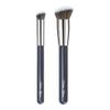 Vela.Yue Foundation Concealer Brush 2pcs Makeup Brushes Set for Contouring Blending Buffing Liquid Cream Crease view 1