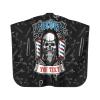 Custom Barbershop Haircut Shaves Barber Cape for Men Women, Personalized Text Logo Salon Haircut Cape, Customized Hair Cutting Cape Hairdressing Apron for Home Salon Barbershop view 2