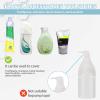 16 Pack Silicone Bottle Covers Travel Essentials for Women Men, Cruise Ship Essentials 2025, Travel Size Toiletries, Luggage Accessories, Elastic Sleeves Leak Proofing view 2