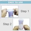 16 Pack Silicone Bottle Covers Travel Essentials for Women Men, Cruise Ship Essentials 2025, Travel Size Toiletries, Luggage Accessories, Elastic Sleeves Leak Proofing view 4
