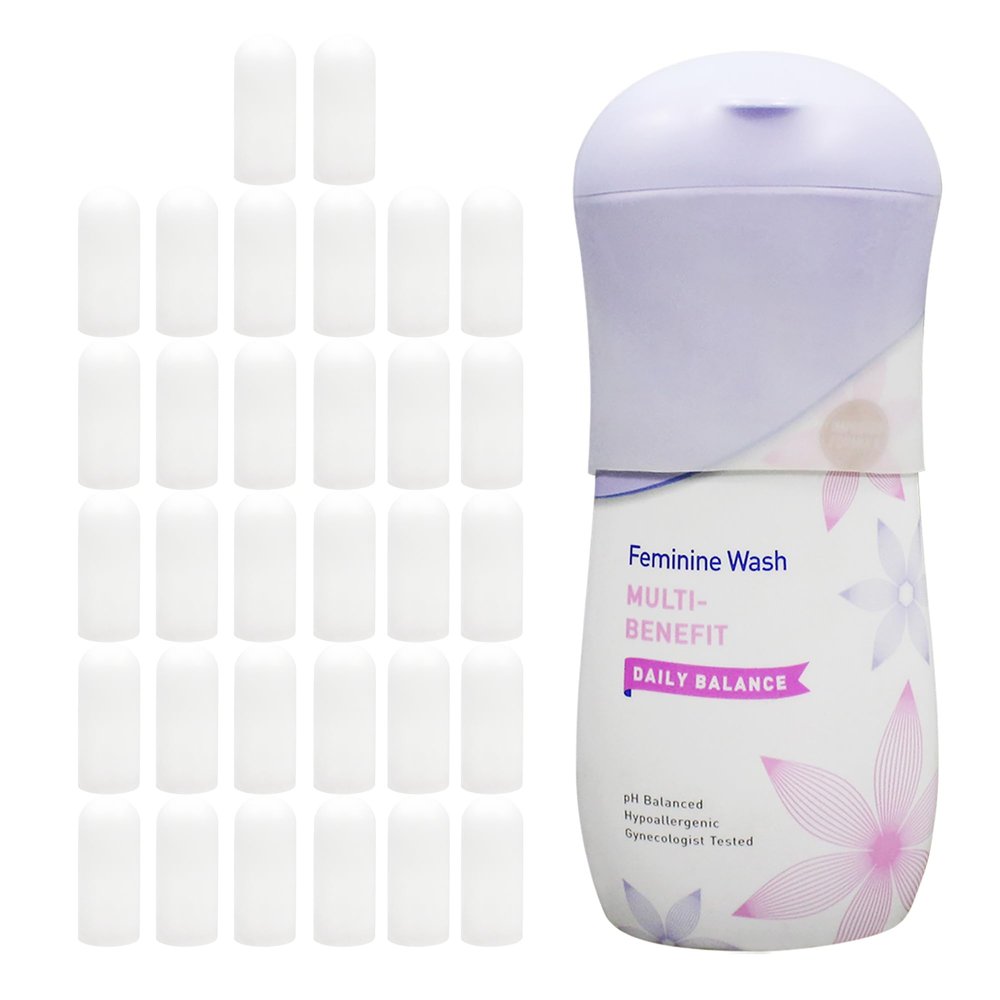32 Pack Silicone Bottle Covers for Travel, Cruise Must Haves, Travel Essentials for Women Men, Travel Size Toiletries, Cruise Ship Essentials, Travel Accessories Luggage, Elastic Sleeves Leak Proofing
