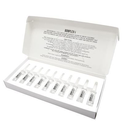 BONPLEX-i Ampoule Treatment | For All Hair Types | Damage and Dry Hair | Dimaleate | Reconnect Damaged Broken Disulfide Bonds | Restore and Bonding Intensive Repair Treatment 10 pcs