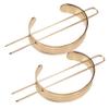 LALAFINA 2pcs Metal Hair Stick Hair Clip Accessories for Women Girls Cuff Bun Holder Cage Styling Buns view 1