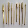 A+Elite Manicure Pedicure Acrylic Gel Nail Art Drill Bit Burr File 9-PIECE ASSORTMENT SET 3/32" Shaft Gold Tungsten Carbide view 1