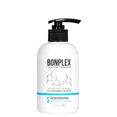 BONPLEX Rebonding Shampoo For All Hair Types | For Damaged, Dry, Brittle, Colored, Permed, and Chemically-Treated Hair | Safe for Hard Water | Reconnect Broken Disulfide Bonds