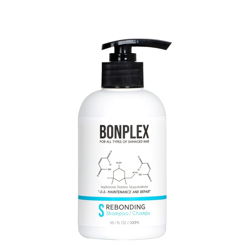 BONPLEX Rebonding Shampoo For All Hair Types | For Damaged, Dry, Brittle, Colored, Permed, and Chemically-Treated Hair | Safe for Hard Water | Reconnect Broken Disulfide Bonds