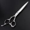 6/7/8 inch Cutting Thinning Styling Tool Rainbow Hair Scissors Professional Hairdresser Hairdresser Scissors Set (7-inch 2pc-A) view 3