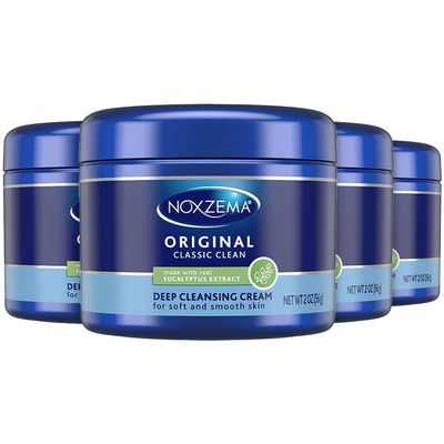 Noxzema Classic Clean Original Deep Cleansing Cream, 12 Ounce + 2 Ounce (Pack of 2)