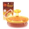 VESS Honey Shampoo Brush H-600-with Comb Honey and Royal Jelly Blended-For Daily Scalp Care- Women and Men-Made in Japan view 1