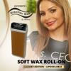 Authentic Brazilian Wax by Andreia Roll on Soft Wax for Hair Removal - Depilatory Wax Roller for Whole Body - For All Skin Types - Refillable & Ready to Use Wax Applicator Roller 3.9 oz. (110ml) view 2