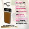 Authentic Brazilian Wax by Andreia Roll on Soft Wax for Hair Removal - Depilatory Wax Roller for Whole Body - For All Skin Types - Refillable & Ready to Use Wax Applicator Roller 3.9 oz. (110ml) view 3