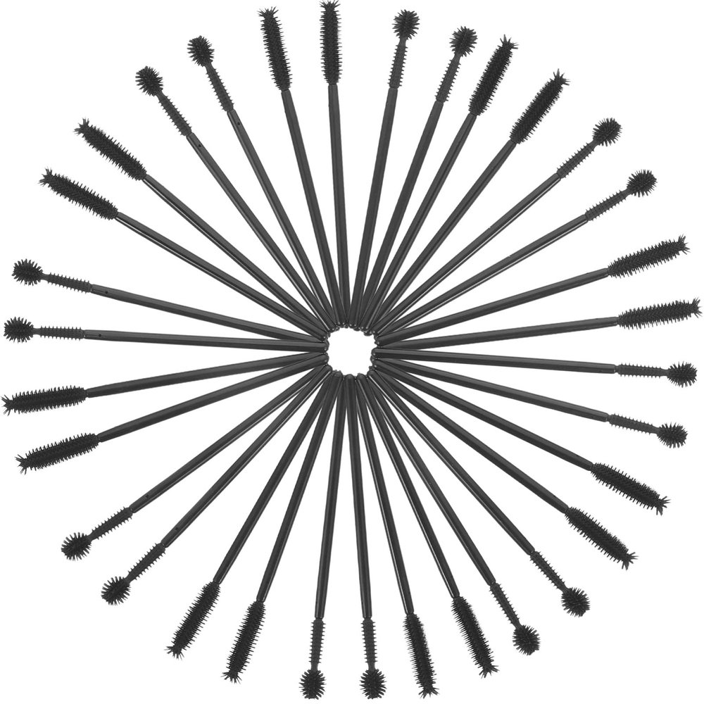 FRCOLOR 100pcs Disposable Eyelash Wands for Makeup Portable Eyelash and Eyebrow Brushes for Fashion Lightweight and Convenient for Go Applications