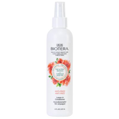 BIOTERA Anti Frizz Leave-in Conditioner | Extra Conditioning & Defrizzing | Frizzy or Unruly Hair | Vegan & Animal Test Free | Paraben Free | Color-Safe | 8 Fl Oz