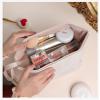 AWSTRO Double-Layer Portable Cosmetic Bag Large Capacity Portable Business Trip Travel Storage Bag Ladies toiletries Bag view 3