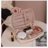 AWSTRO Double-Layer Portable Cosmetic Bag Large Capacity Portable Business Trip Travel Storage Bag Ladies toiletries Bag view 4