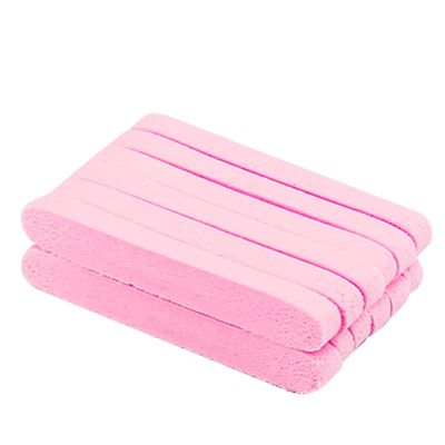 CALLARON Ultra Comfortable Touch Facial Cleansing Puff 12pcs Exfoliating Sponge Deep Clean Face Scrub Pads Makeup Sponge