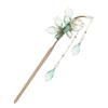 LRESJJIUJ Chinese Hair Stick Vintage Hair Pearl Tassel Flower Shape Silver Hairpin Traditional Charm Trinkets Spring Festival Couplets Ancient Chinatown Hanfu Handmade Hair Accessories for Women view 4