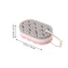 FRCOLOR 6pcs Bath Scrubber Sponges for Adults Dual-Sided Exfoliating Shower Sponges for and Rich Production The Bathroom view 4